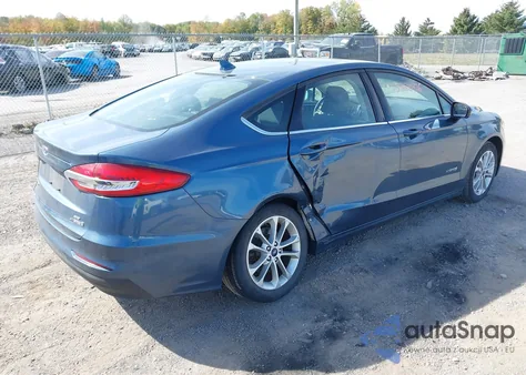 2019 Ford Fusion Hybrid Se from USA, damaged, VIN 3FA6P0LU8KR167798